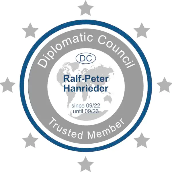 Ralf Hanrieder Trusted Member beim Diplomatic Council