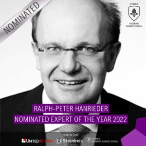 Ralf-Peter Hanrieder Expert of The Year 2022 Interim Management Nominierung