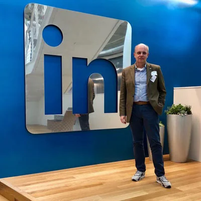 Ralf-Peter Hanrieder Besuch im LinkedIn Headquarter