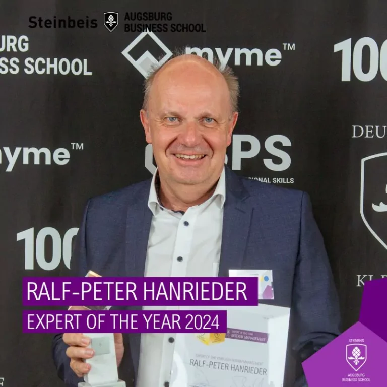 Ralf Peter Hanrieder ist Expert of the Year 2024