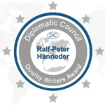 Siegel Quality Writers Award des Diplomatic Council UNO reg.