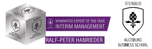 Signatur Nominierung Expert of the Year 2024 Steinbeis Augsburg Business School für Ralf-Peter Hanrieder