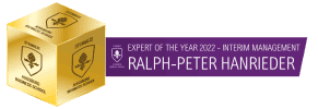 Signatur Expert of the Year 2022 Steinbeis Augsburg Business School für Ralf-Peter Hanrieder